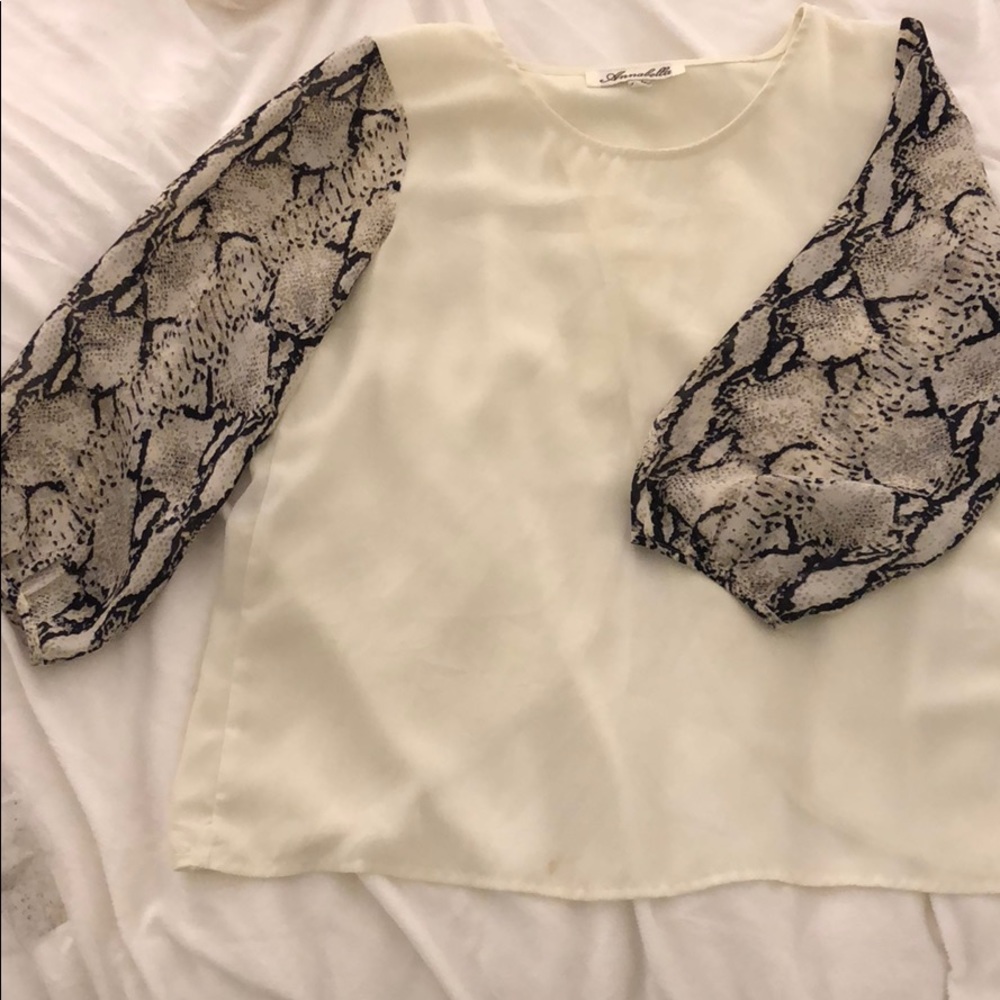 Long sleeve blouse